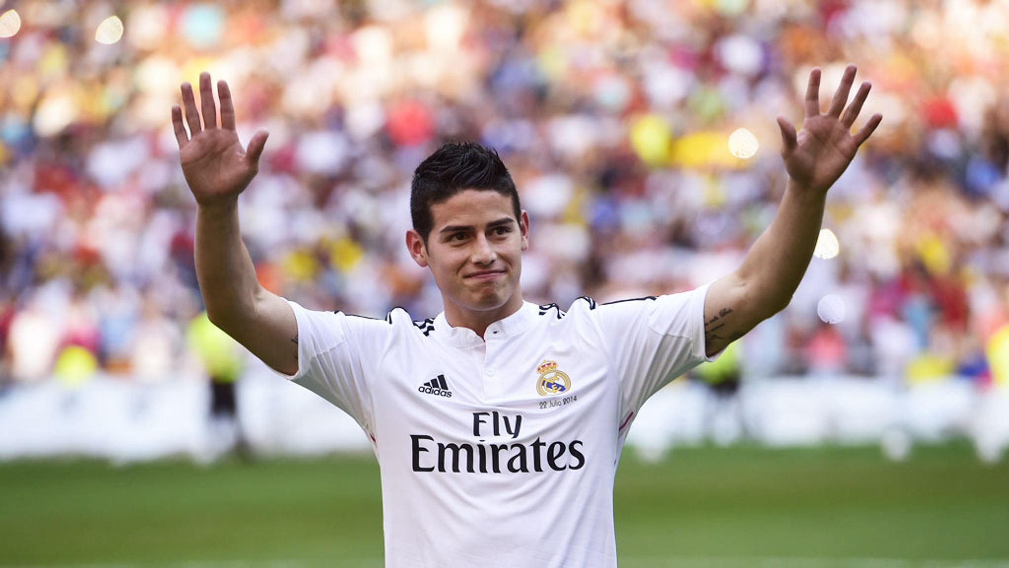 Transfer News: Real Madrid sign James Rodriguez from Monaco in £63million  deal | Football News | Sky Sports